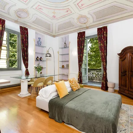 Nobile Residenza Con Affreschi A Porta Nuova 150m *