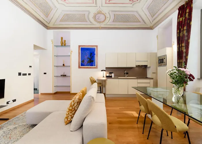 Nobile Residenza Con Affreschi A Porta Nuova 150m Apartament Turyn